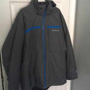Men’s Columbia Omni heat/ interchange coat — XL